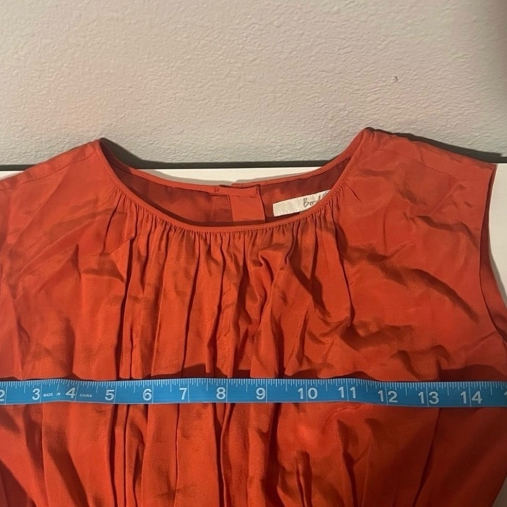 Boden Orange Sleeveless Dress - Picture 7 of 8